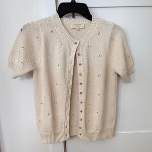 Sezane Kyle Cardigan Cream XS